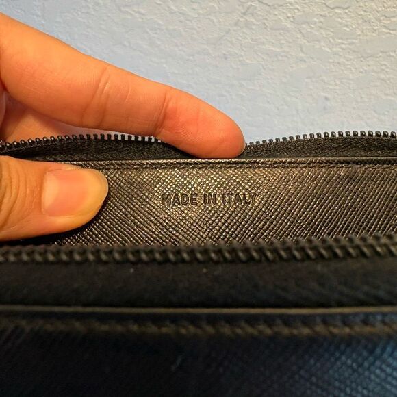 Prada Milano All Around Zip Long Wallet Black - Picture 12 of 14